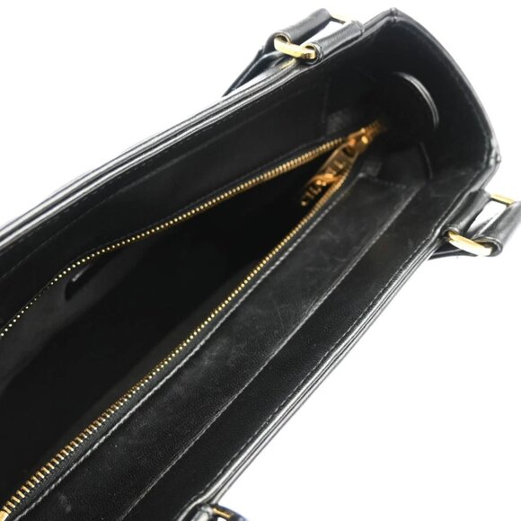 Chanel Black Lambskin Choco Bar Handbag 184839 - Picture 11 of 11